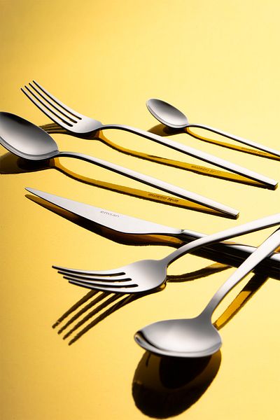Emsan Evelyn 72 Piece 12 Person Cutlery Set with Luxury Box