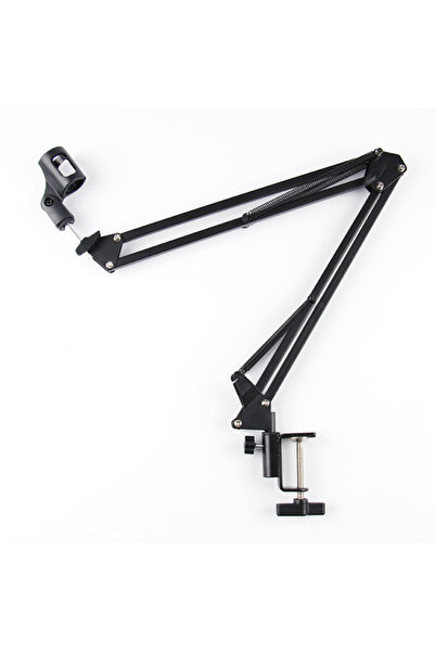 FlashHawk حامل ذراع الميكروفون، حامل مشبك ميكروفون لسطح المكتب، قابل للتعديل ...