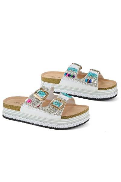 Guja Papuci de zi cu zi eleganti pentru femei cu talpa inalta