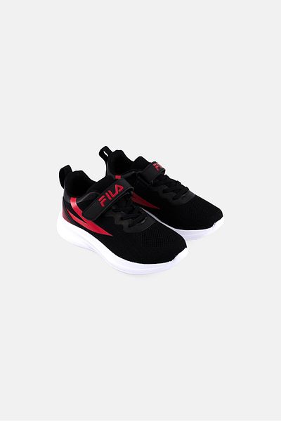 FILA Kids Boy Ps Lyon Velcro Outdoor Shoes, Black