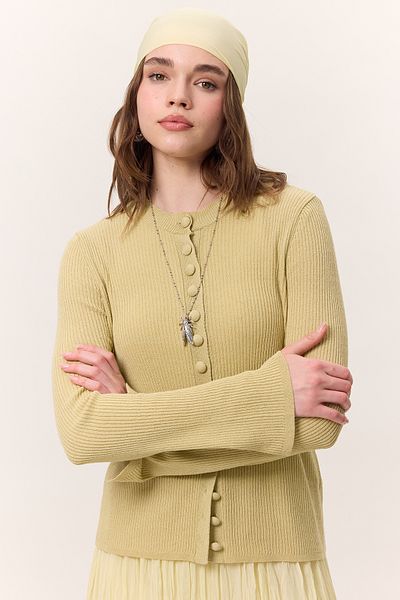 Manuka Mic argintiu crom aluminiu cilindru curmale teren cardigan Sari