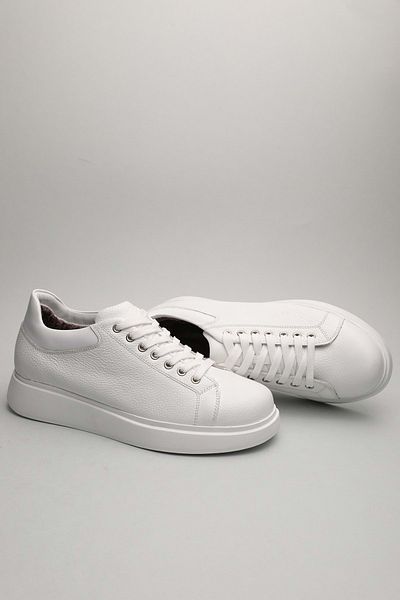 Gondol Piele naturală de damă Classic Casual White 39 Ttx.803.