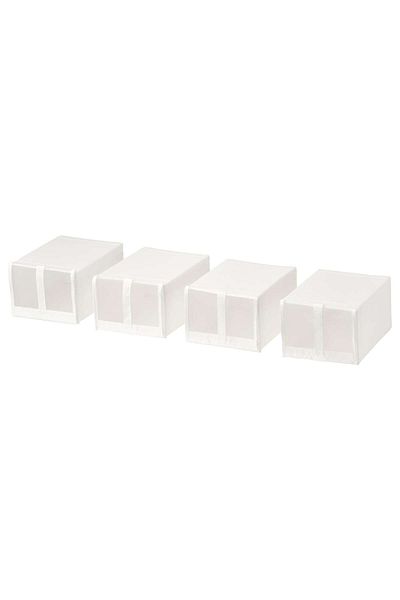 IKEA SKUBB Shoe box, white, 22 x 34 x 16 cm