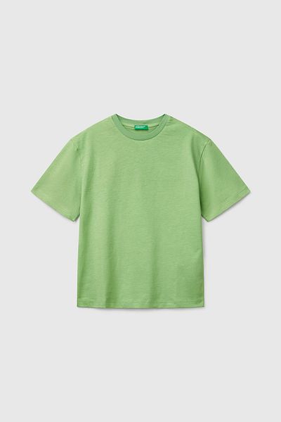 Benetton Boy's Bnt T-Shirt - Green