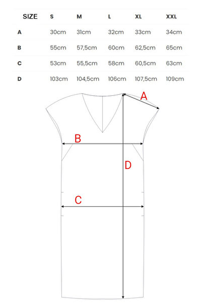 Stylove Rochie cu decolteu în V, cu o potrivire lejeră