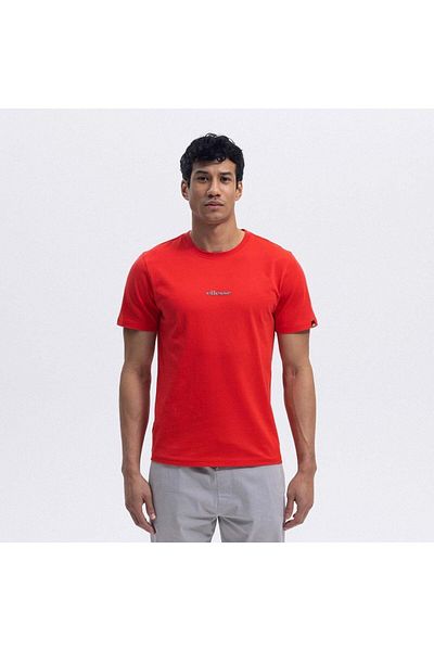 Ellesse Em462-Rd Crew Neck Men's T-Shirt - Red