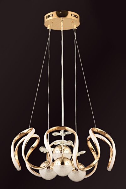 Eys 80w Gold Sarkıt Led Avize