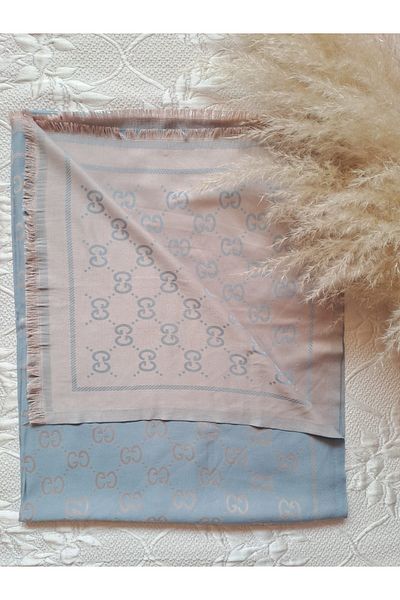 white stars ŞAL DUBLU FATA G PATTERN