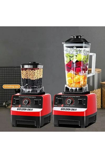 Golden Crest 2 in 1 Multi-Function Electric Blender With Grain Grinder, 3,5L Capacity, 9000 Watts