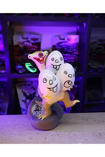 ATÖLYE3D Buz Devri Sid Figürü