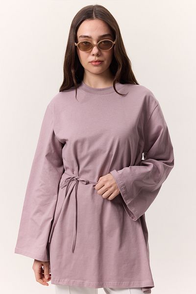 Manuka Übergroßes Liya-T-Shirt mit Baglama-Detail
