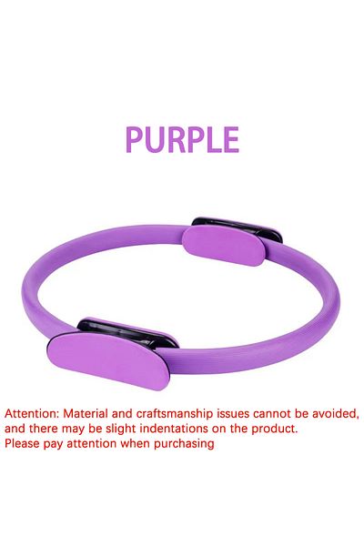 Choice Purple Yoga Assisted Pilates Circle Pelvic Floor Muscle Trainer for Beautiful Legs, Hips, Elastic Fi