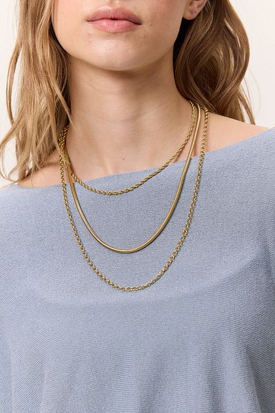 Manuka Golds 3-Piece Chain Necklace