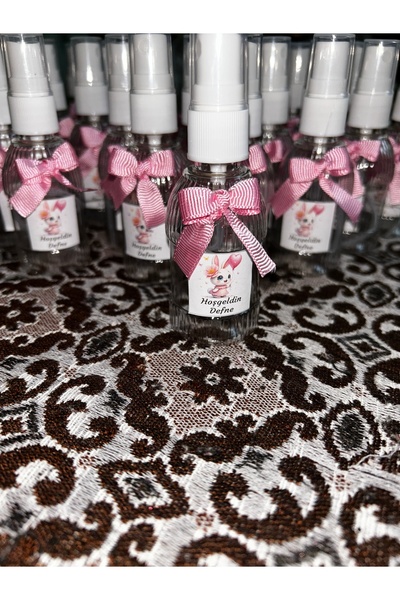 shop Hediyelik kolonya bebek,6ay kınası,sünenet,doğum günü 10 adet boş şişe (...