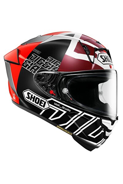 Shoei X-Spırıt Pro Kapalı Motosiklet Kaskı Dıggıa 2 TC1