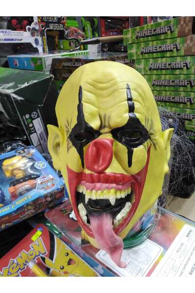 MuditaToys Korkunç Maske, Korku Maskesi, Halloween Horror Mask Evil, Cadılar ...