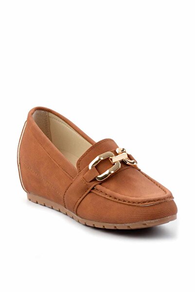 Bambi Taba  Kadın Loafer Ayakkabı K01014015009