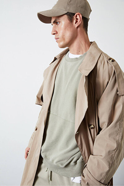 Beyyoglu Yıkamalı Basic Sweatshirt