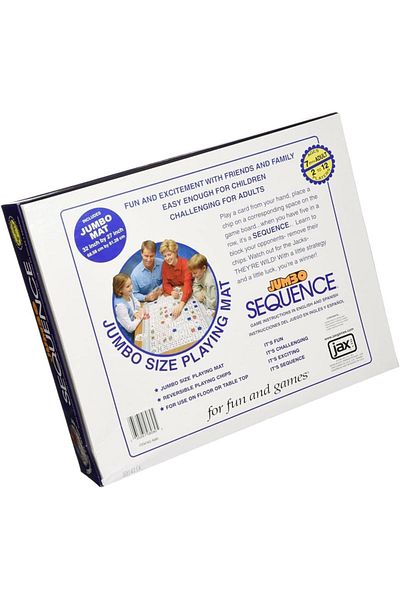 AWH Sequence Strategy Game, Fun Board Game for Family & Friends – Exciting for All Ages!