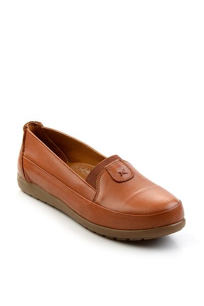 Bambi Taba Leather Women's Casual Shoes K01087734103