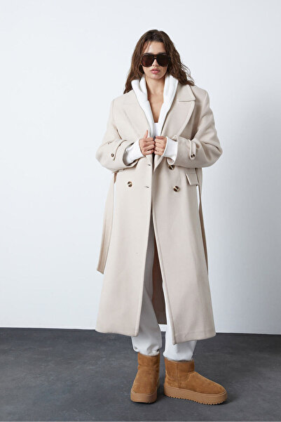 Beyyoglu Oversize Kaşe Kaban