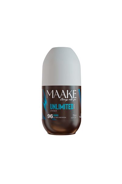MAAKE Unisex Roll-On Deodorant - Unlimited Glacial 75ml