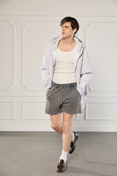 Beyyoglu Yıkamalı Jogging Şort