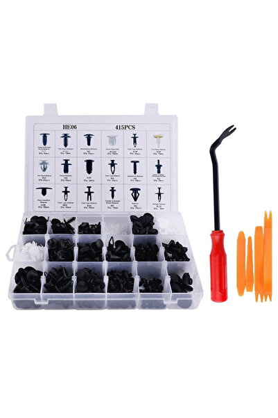 sharpdo Pack Of 420 Car Fastener Bumper Fixing Clips For Ford And Chevrolet