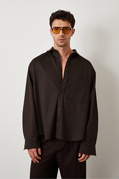 Beyyoglu Oversize Cepli Gömlek