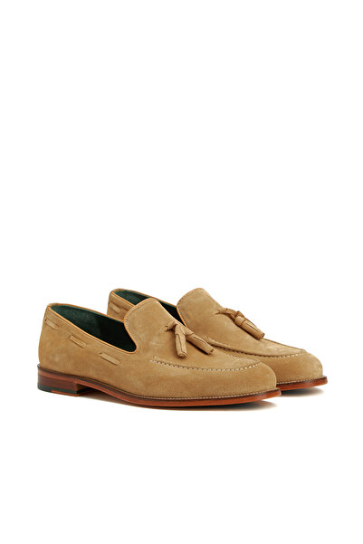George Hogg Icons Camel Erkek Süet Loafer