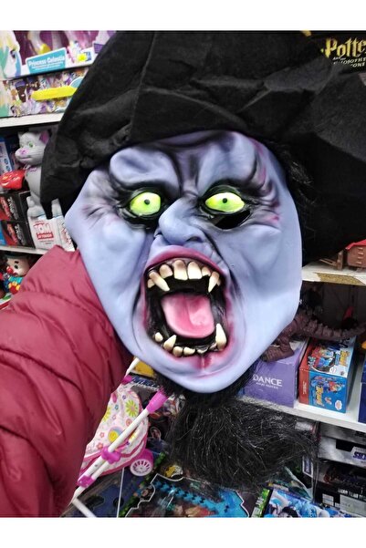 MuditaToys Korkunç Maske, Korku Maskesi, Halloween Horror Mask Evil, Cadılar ...