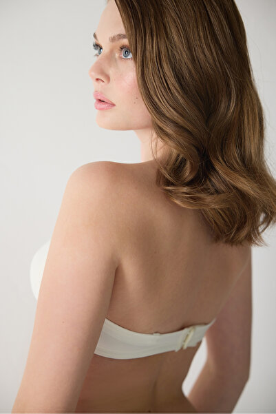 Magic Form Basic Plain Strapless Supported Water Bra