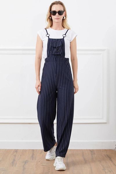 KAZAX Overalls with rope straps and elastic waist
