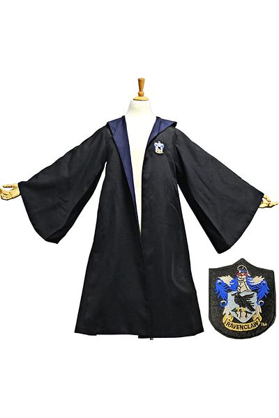 COOYA Harry Potter Magic Robe, Cosplay, Eagle House Badge, Suitable for Various Festival Occasions