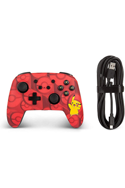 Powera Nintendo Switch Enhanced Wired Controller - Pikachu