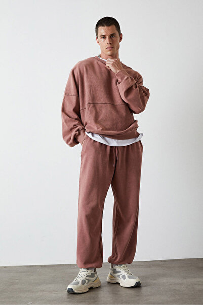 Beyyoglu Yıkamalı Basic Sweatshirt