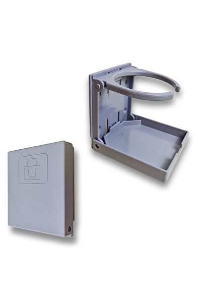 Özgü Otomotiv KATLANIR BARDAKLIK - ARAÇ İÇİ BARDAKLIK - GRİ BARDAKLIK