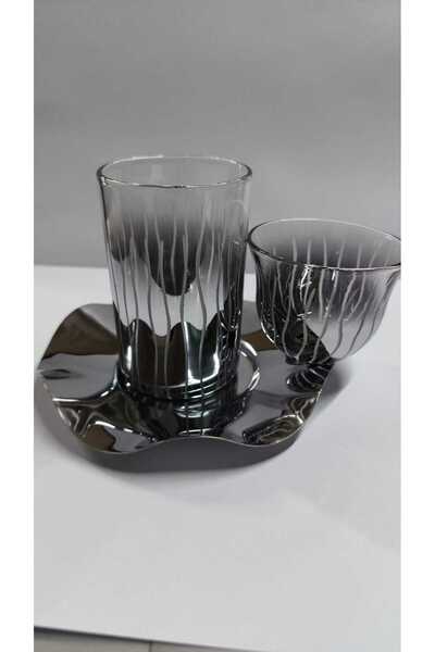 Eslim مجموعة أكواب الشاي والقهوة الرائعة من هوم