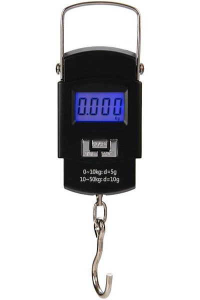 COOYA Portable Luggage Scale, 50kg Electronic Digital Suitcase Travel Bag Hanging Weighing Scale