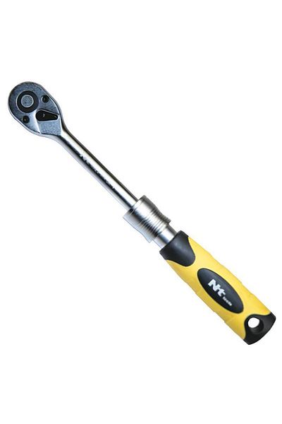 Nt Tools 1/4" Extension Ratchet Handle 165-200 Mm. 72 Teeth Nc12C14