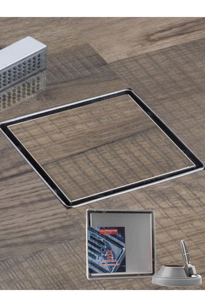 TAFASSELL 15x15 Italian hollow tile drain with counter