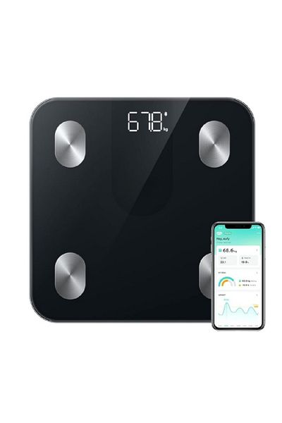 COOYA Scales for Body Weight, Digital Bathroom Scales with Bluetooth, Body Fat Scale