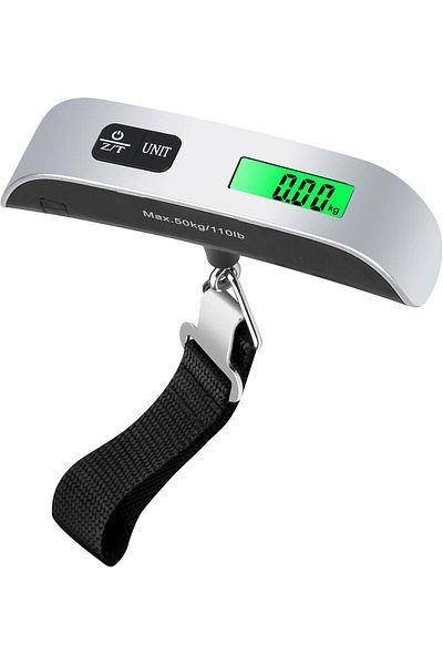 COOYA Digital Luggage Scale, with Temperature Sensor, Battery Included, for Travel
