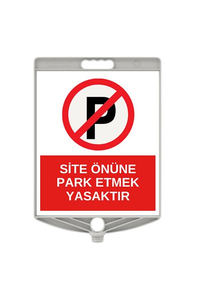 Zeplin Parking Prohibited Sign in Front of Site