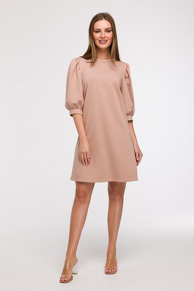 BEWEAR Sweatshirt dress with buff sleeves