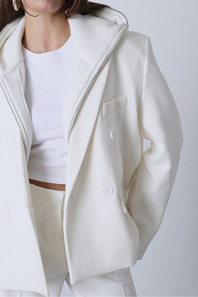 Beyyoglu Kruvaze Kaşe Ceket