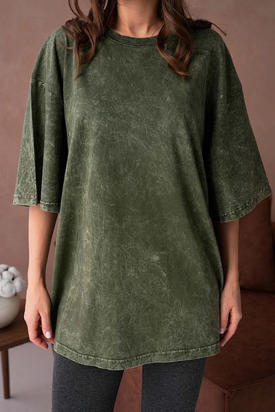 Park Karon Casual Basic T-Shirt