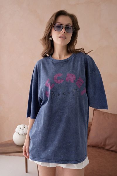 Park Karon Tricou de bază casual imprimat