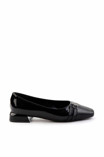 Bambi Women's Black Ballerinas - K 01213130509   Model