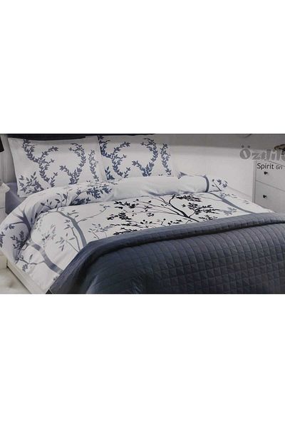 Özdilek Ranforce Quilted Bed Covered Spirit Gray